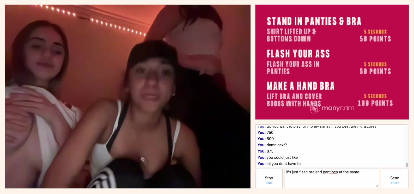 Anxious Panda – 3 friends play omegle game webcam