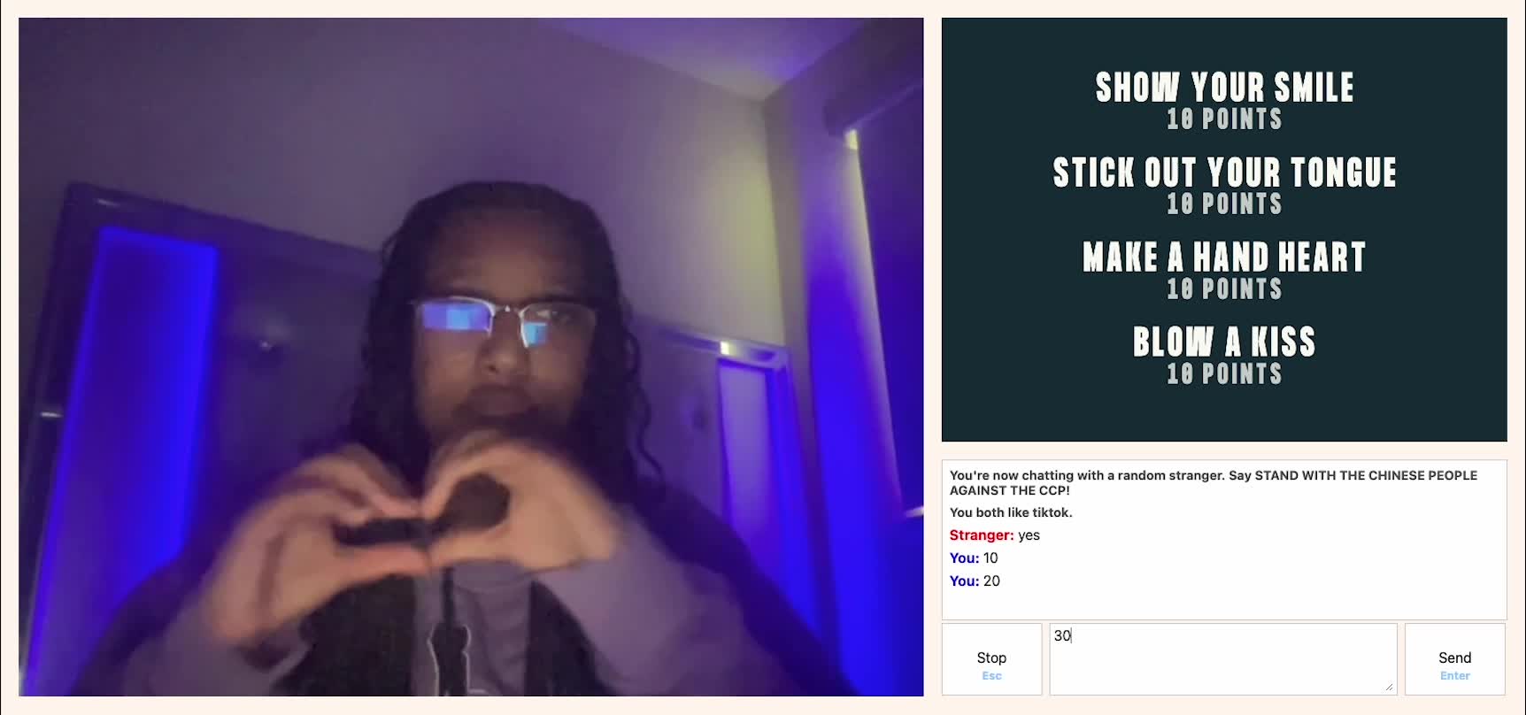 Anxious Panda – Black ebony teen flashes tits omegle